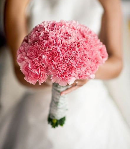 Bridal Flowers Bouquet - Pink Hydrangea