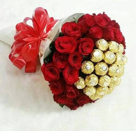 My Princess Bouquet Flowers and Chocolates